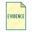 document, evidence, justice, law 