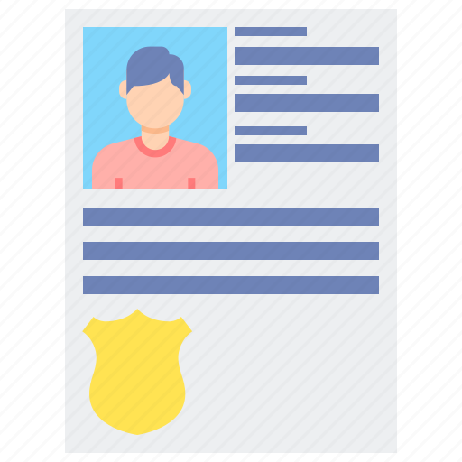 Criminal, record, police icon - Download on Iconfinder
