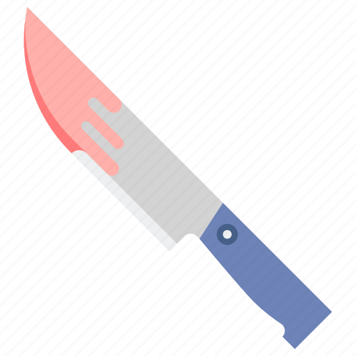 Knife, weapon, bloody icon - Download on Iconfinder
