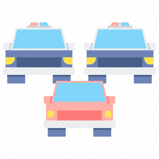 Police, escort, cars icon - Download on Iconfinder