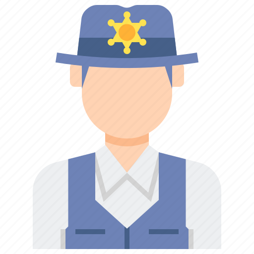 Sheriff, police, law icon - Download on Iconfinder