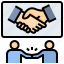 negotiation, handshake, partnership, agreement, deal, collaboration, friendship 