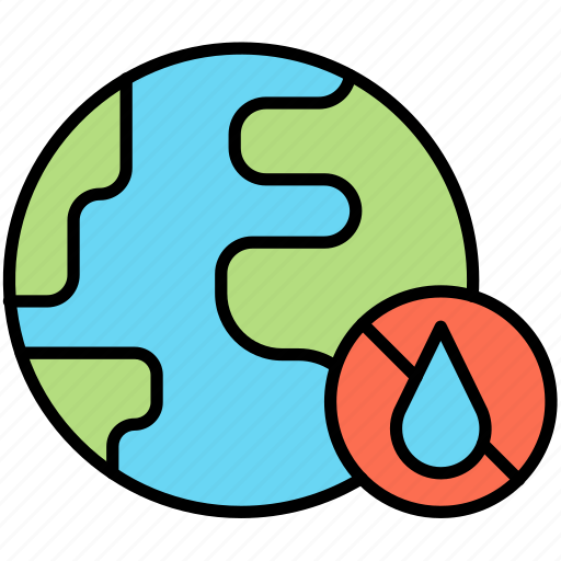 Globe, water, crisis, money, bottle, sea, earth icon - Download on Iconfinder
