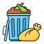 trash, bin, garbage, rubbish, dumpster, bag, trash bin 