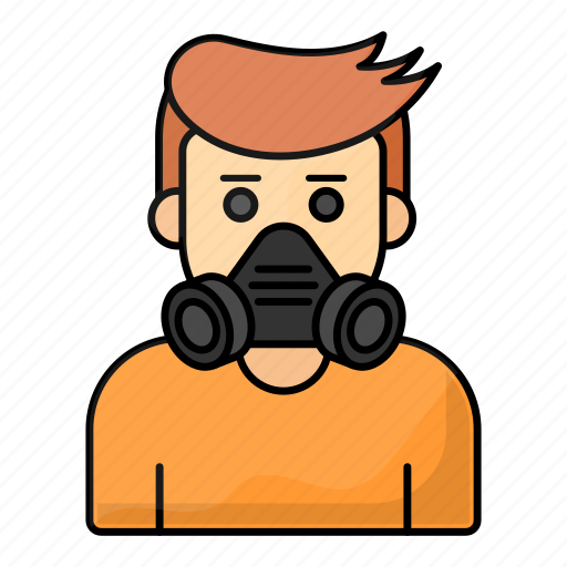 Gas mask, oxygen mask, face mask, respiratory mask, protective mask, anti pollution, respiratory icon - Download on Iconfinder