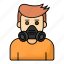 gas mask, oxygen mask, face mask, respiratory mask, protective mask, anti pollution, respiratory 