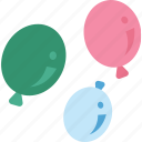 balloon, party, decoration, happy, holiday