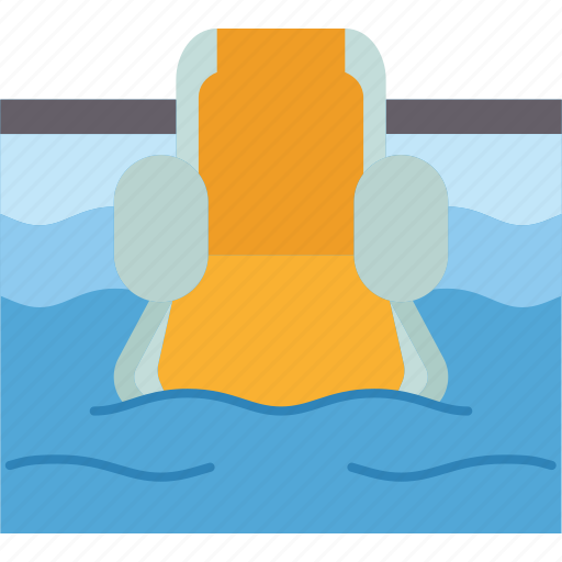 Chair, float, inflatable, leisure, pool icon - Download on Iconfinder