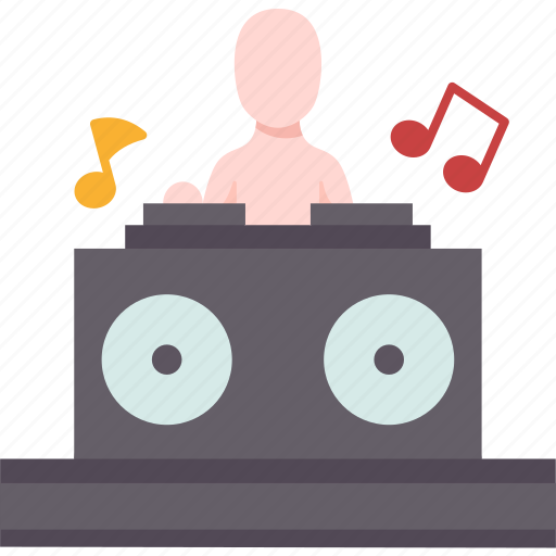 Dj, music, entertainment, party, nightlife icon - Download on Iconfinder