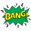 bang, bang bubble, bang comic, bang expresion, bang message bubble 