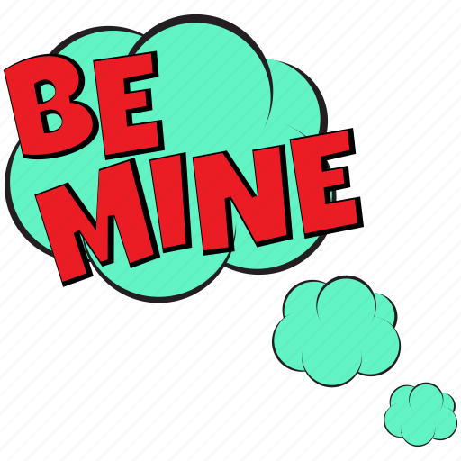 Be mine, be mine comic bubble, be mine expression, be mine message bubble, be mine pop art sticker - Download on Iconfinder