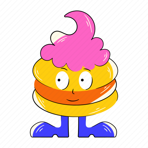 Hamburger, cute burger, cheeseburger, beefburger, fast food icon - Download on Iconfinder