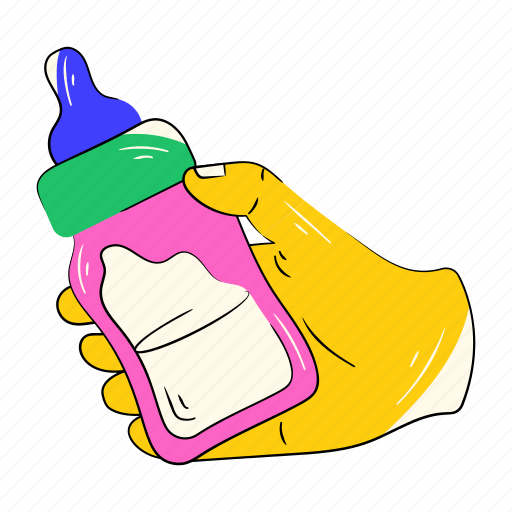 Milk flask, milk bottle, healthy drink, dairy drink, dairy product icon - Download on Iconfinder