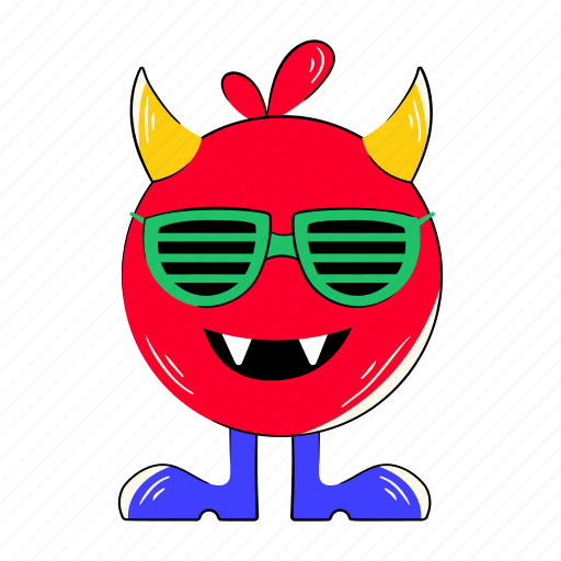 Devil emoji, devil face, evil face, monster face, scary face icon - Download on Iconfinder