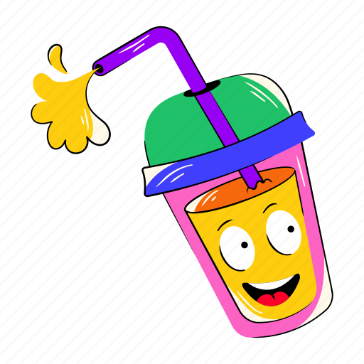 Disposable cup, takeaway drink, drink cup, juice cup, refreshing drink icon - Download on Iconfinder