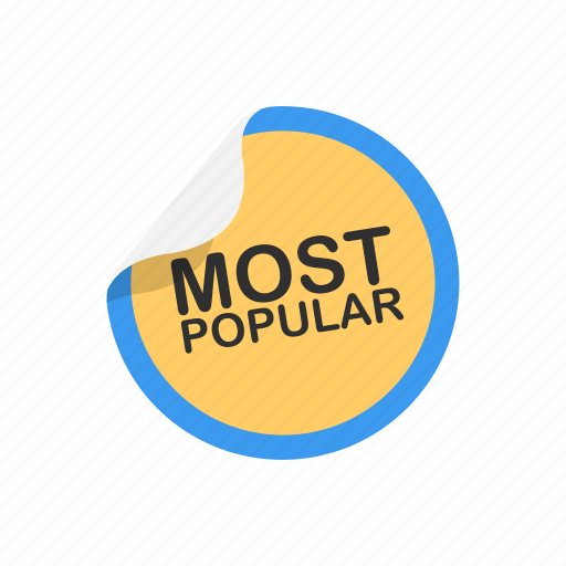 Badge, best seller, most popular, tag icon - Download on Iconfinder