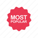 badge, best seller, most popular, tag