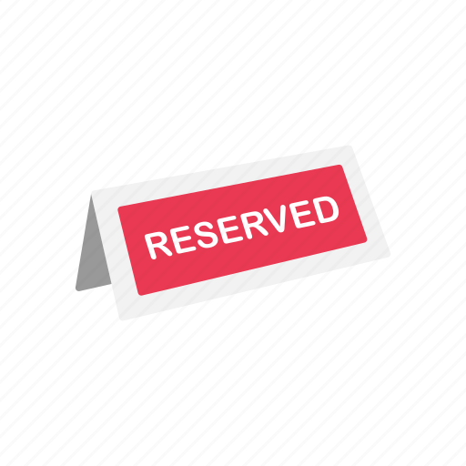 Private, reserved, restaurant, shop icon - Download on Iconfinder