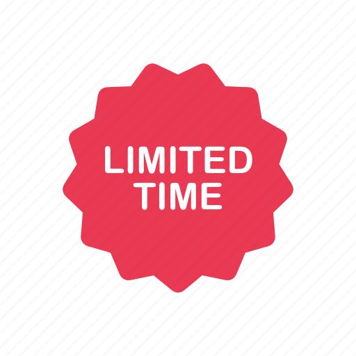 Badge, ecommerce, limited time, shopping icon - Download on Iconfinder