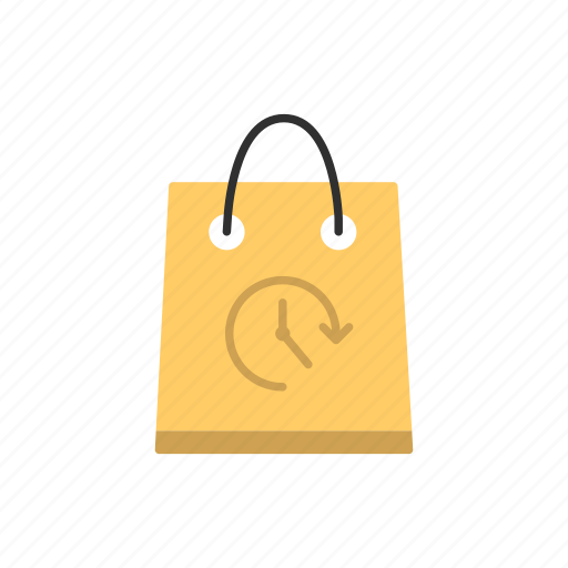 Bag, limited time, sale, shopping icon - Download on Iconfinder