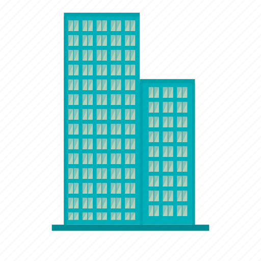 Big building, blue building, building, city, company, factory icon - Download on Iconfinder