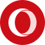 browser, circle, opera, round icon 