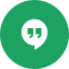 circle, hangouts, message, messaging, messenger, round icon 