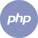 circle, php, programming, programming language, round icon