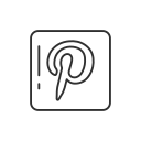 pinterst, social media, pinterest logo, pinterest button