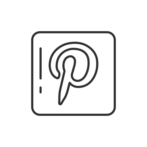 Pinterst, social media, pinterest logo, pinterest button icon - Free download