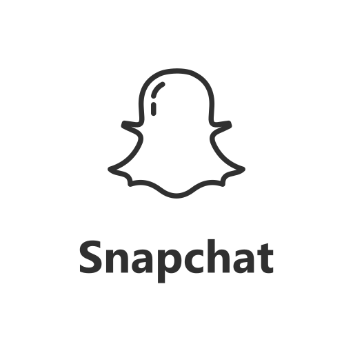 Snapchat, social media, snapchat logo, snapchat button icon - Free download