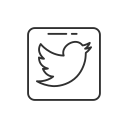 social media, twitter, twitter logo, twitter button