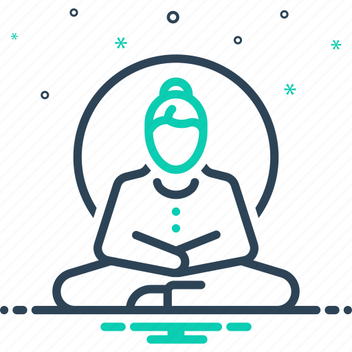 Calmness, calm, serenity, stillness, peaceful, tranquility, yoga icon - Download on Iconfinder
