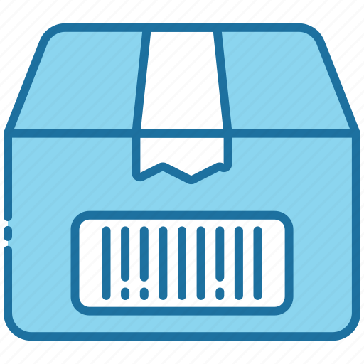 Barcode, package barcode, box, package, post icon - Download on Iconfinder
