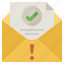 communications, envelope, letter, mail, mails, message 