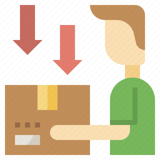 And, delivery, postal, receptionist, recipient, shipping icon - Download on Iconfinder