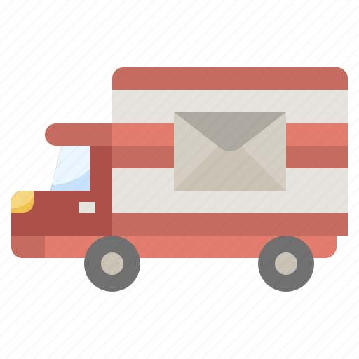 Deliver, delivery, postal, transport, truck, vehicle icon - Download on Iconfinder