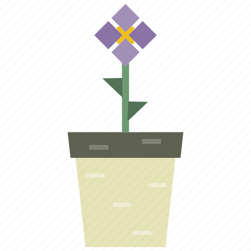 Decor, flower, garden, pot icon - Download on Iconfinder
