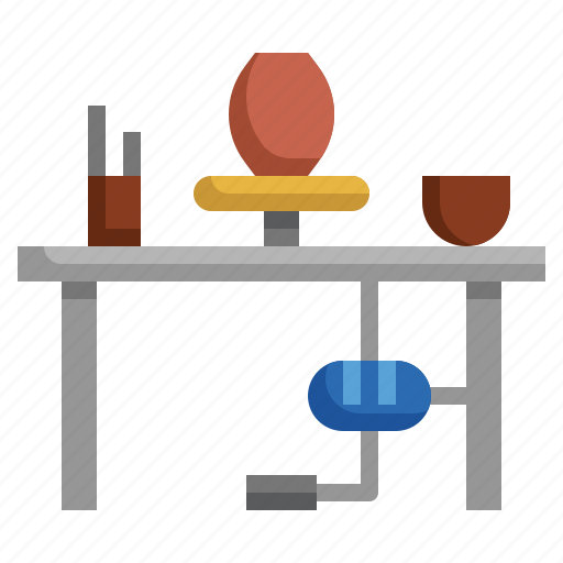 Pottery, ceramics, table, art, handcraft icon - Download on Iconfinder