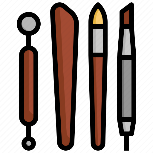Pottery, ceramics, tool, sculpting, art icon - Download on Iconfinder