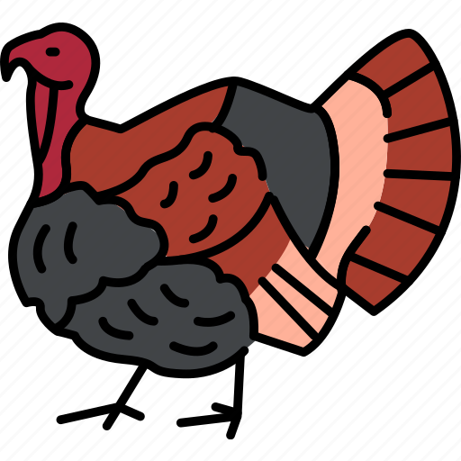 Bird, poultry, turkey icon - Download on Iconfinder