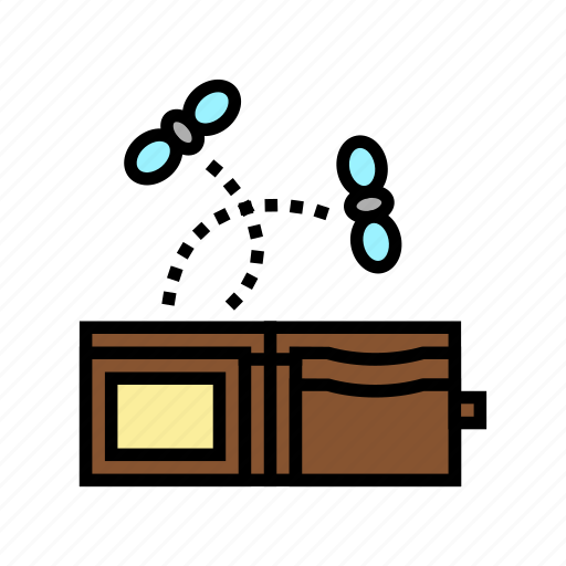Empty, wallet, destitution, job, house, miscarriage icon - Download on Iconfinder