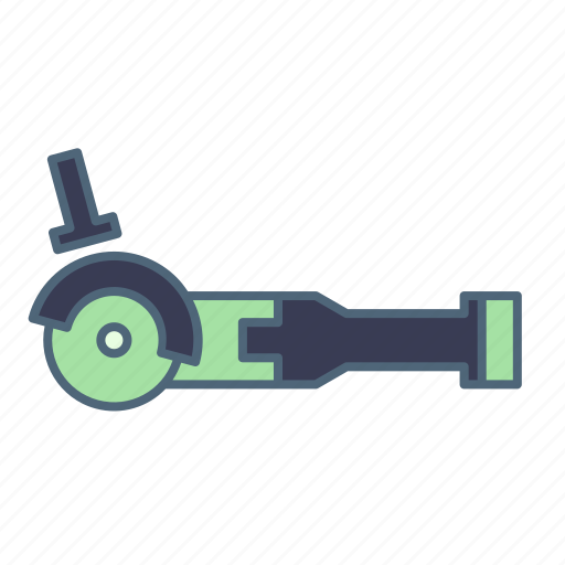 Angle grinder, cordless angle grinder, grinder, power tools icon - Download on Iconfinder