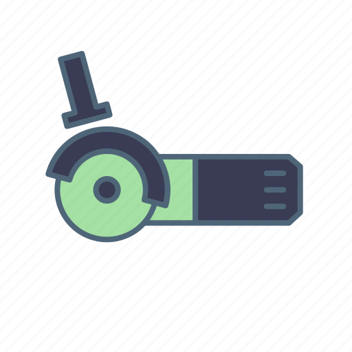 Angle grinder, grinder, power tools icon - Download on Iconfinder