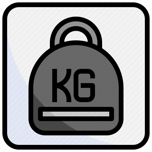 Heavy, weight, shipping, kettlebell, packaging, cardboard icon - Download on Iconfinder