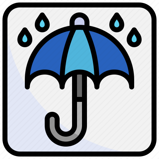 Keep, dry, packaging, shipping, delivery, umbrella icon - Download on Iconfinder