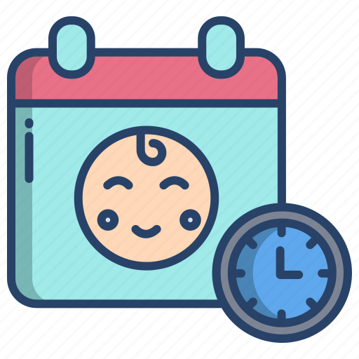 Baby, birth, date, time icon - Download on Iconfinder