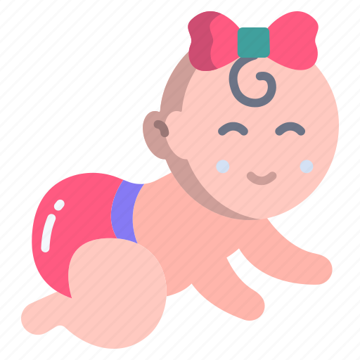 Baby, crawling icon - Download on Iconfinder on Iconfinder