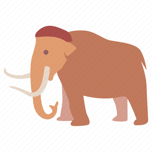 Animal, elephant, mammoth, prehistoric, wooly icon - Download on Iconfinder