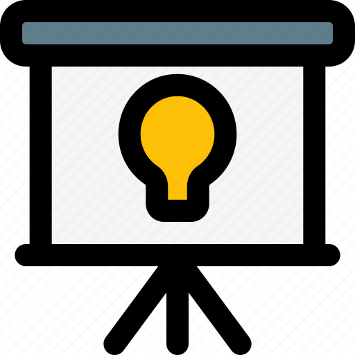 Lamp, presentation, work, office icon - Download on Iconfinder